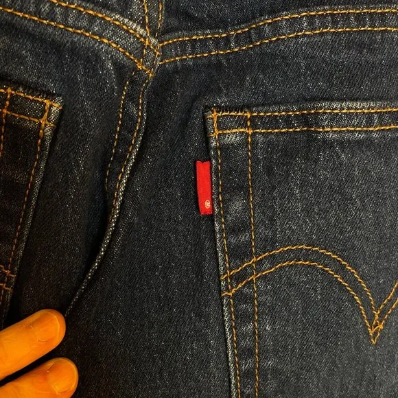 Levi's Premium Wedgie Button Fly Jeans, 27