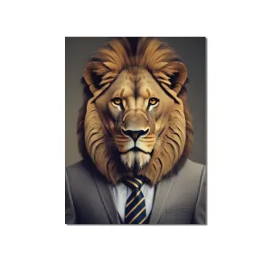 Lion "Let's Talk Business" Poster