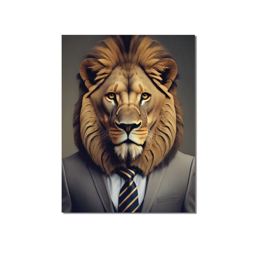 Lion "Let's Talk Business" Poster