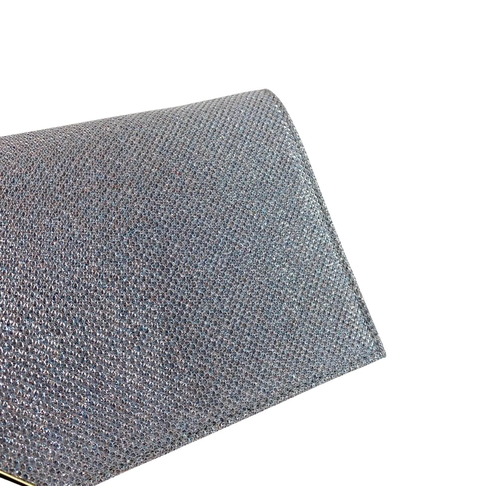 Lodi Fabric Clutch Bag - Silver