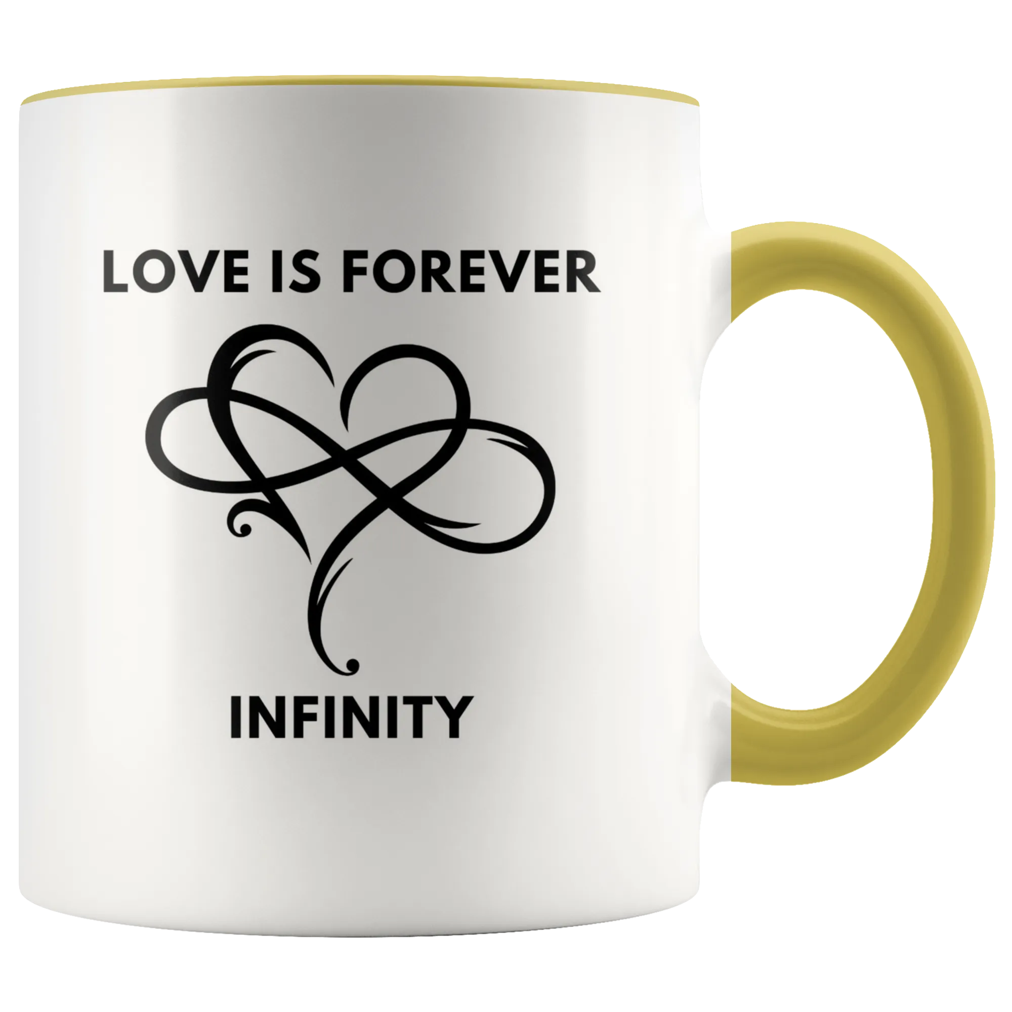 Love is Forever Infinity Hot & Cold Beverage Mug