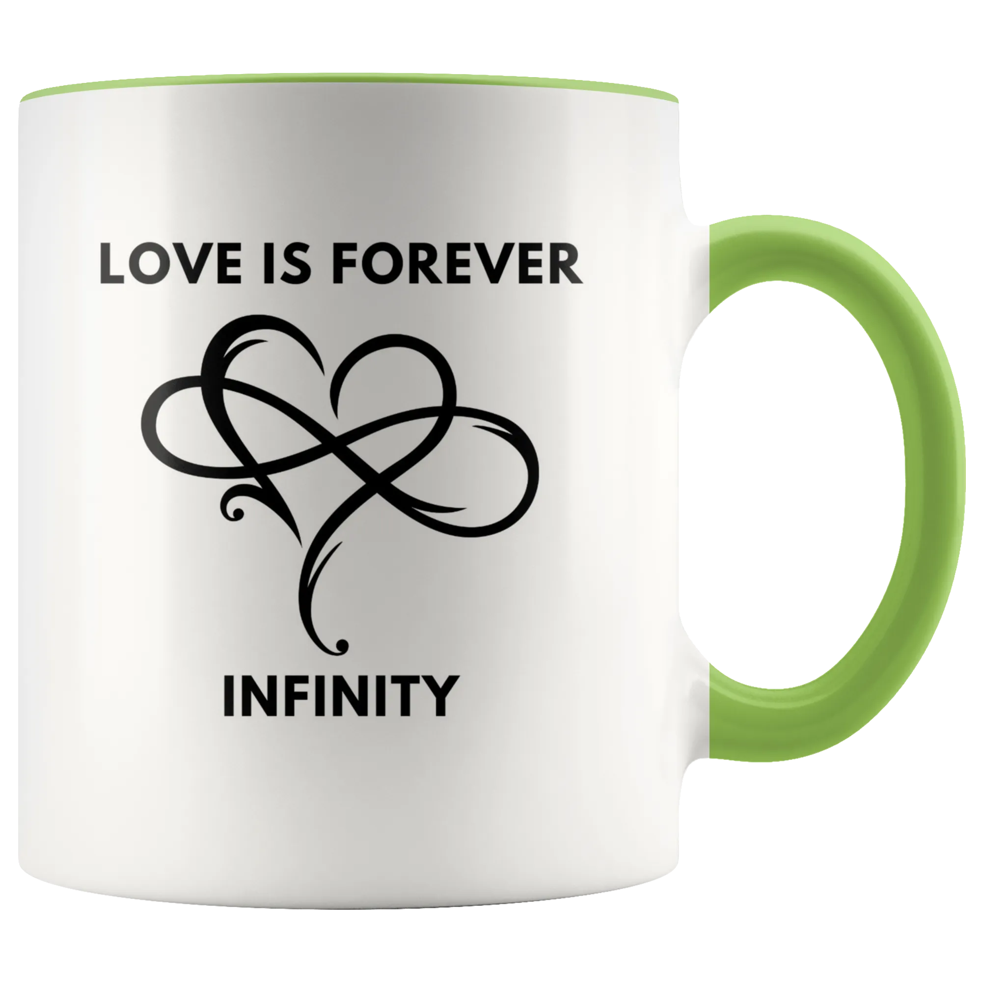 Love is Forever Infinity Hot & Cold Beverage Mug