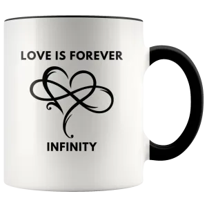 Love is Forever Infinity Hot & Cold Beverage Mug