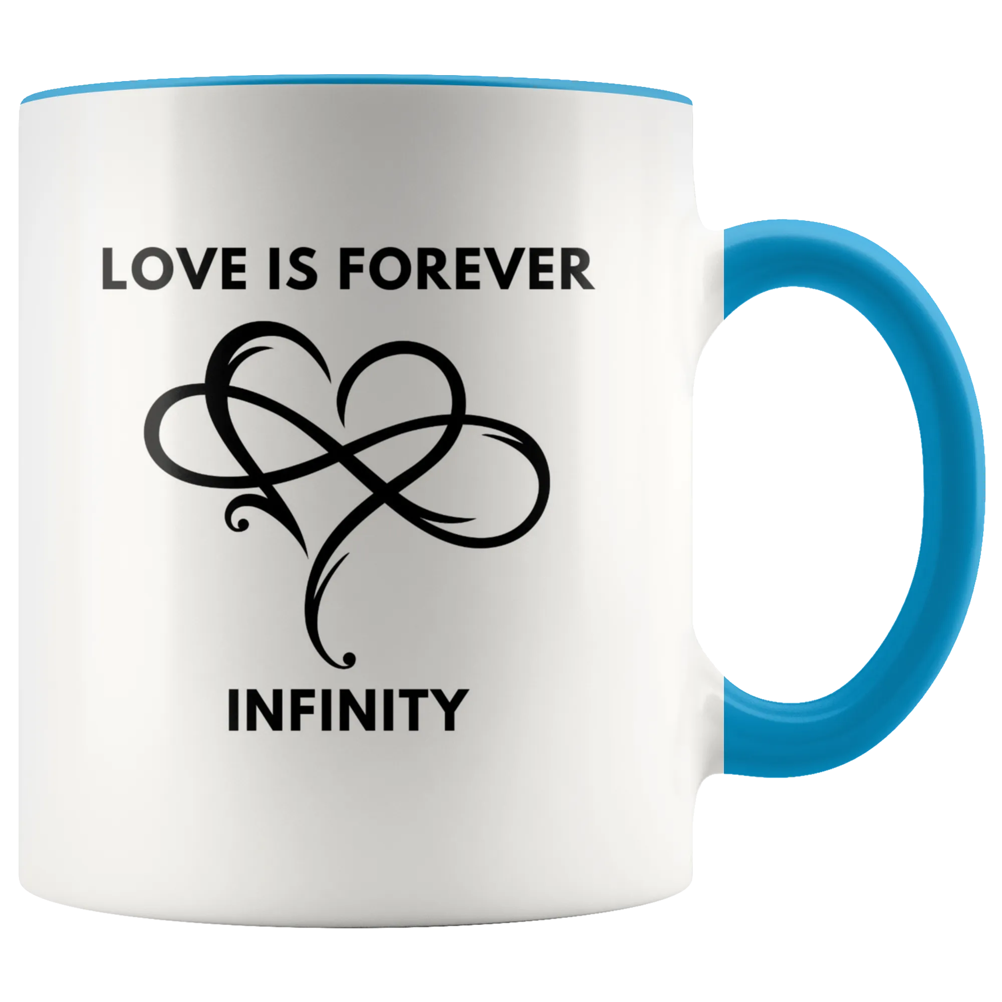 Love is Forever Infinity Hot & Cold Beverage Mug