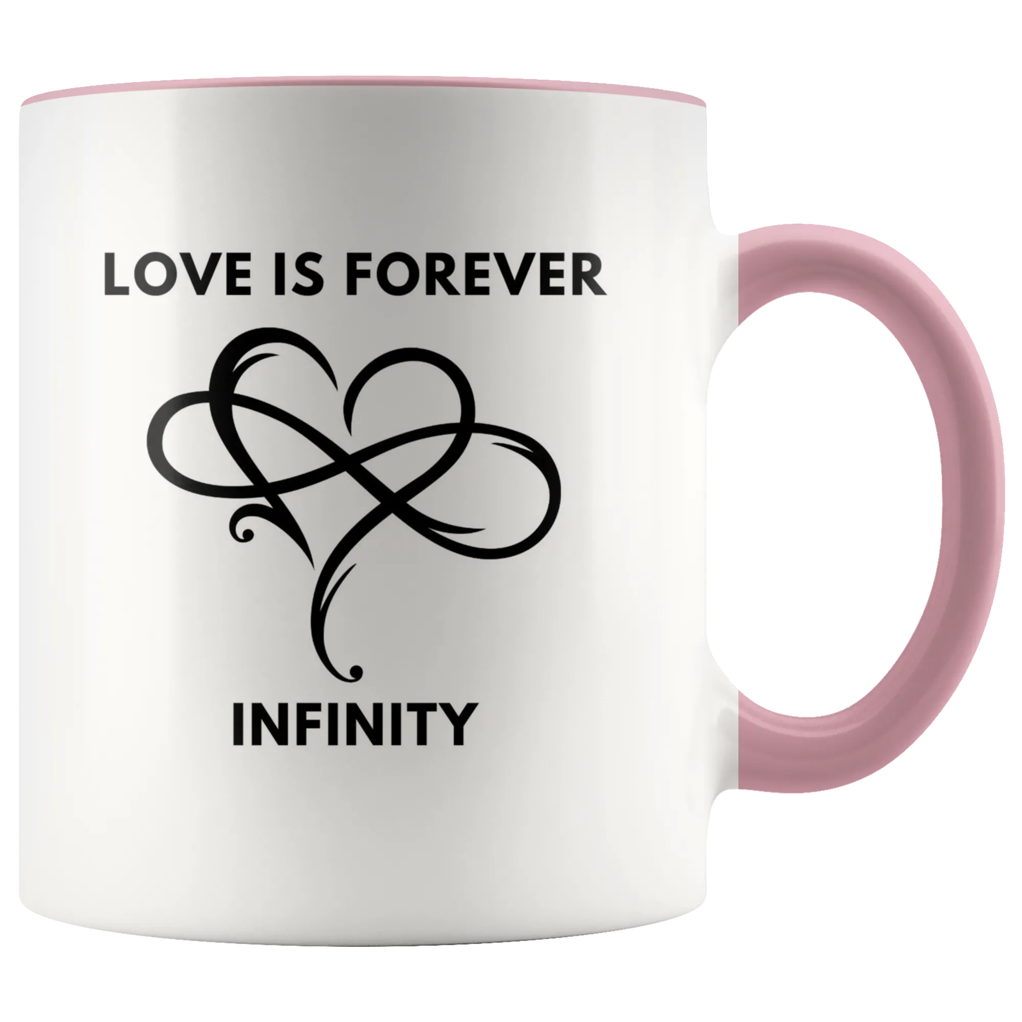 Love is Forever Infinity Hot & Cold Beverage Mug
