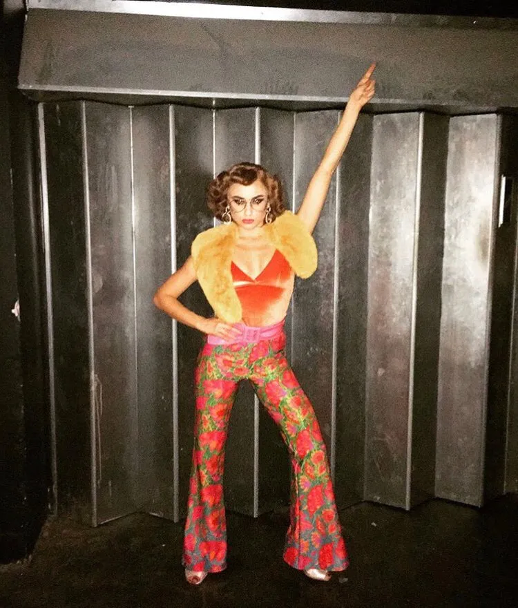 Luxury Lycra Flares in Vendala