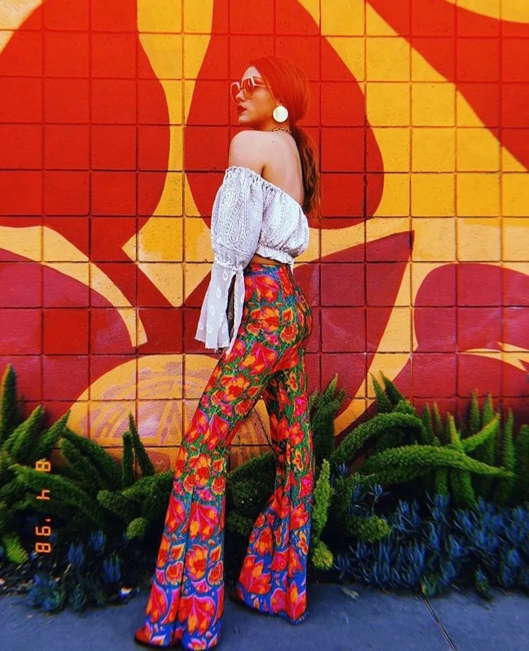 Luxury Lycra Flares in Vendala
