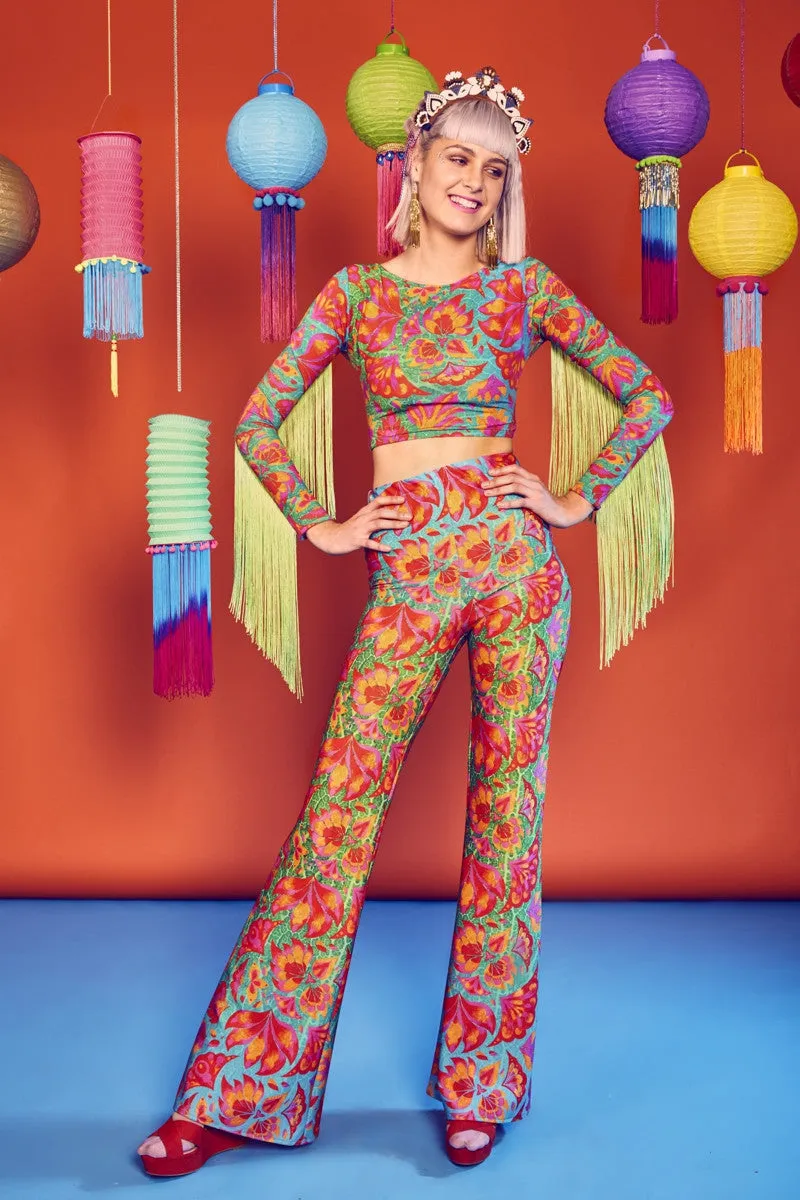 Luxury Lycra Flares in Vendala