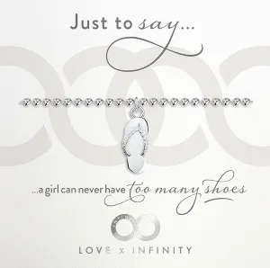 LXI Flip Flop Bracelet