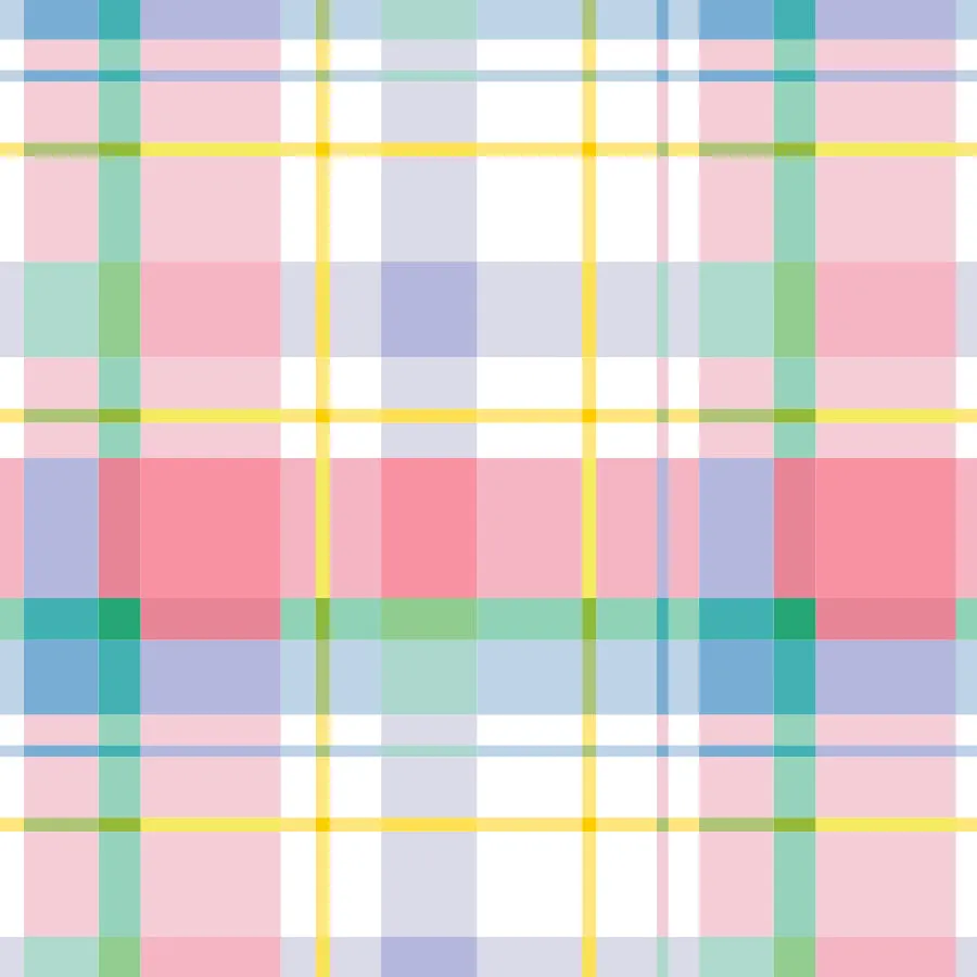 Madras Plaid Calling Card