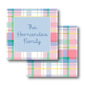 Madras Plaid Calling Card