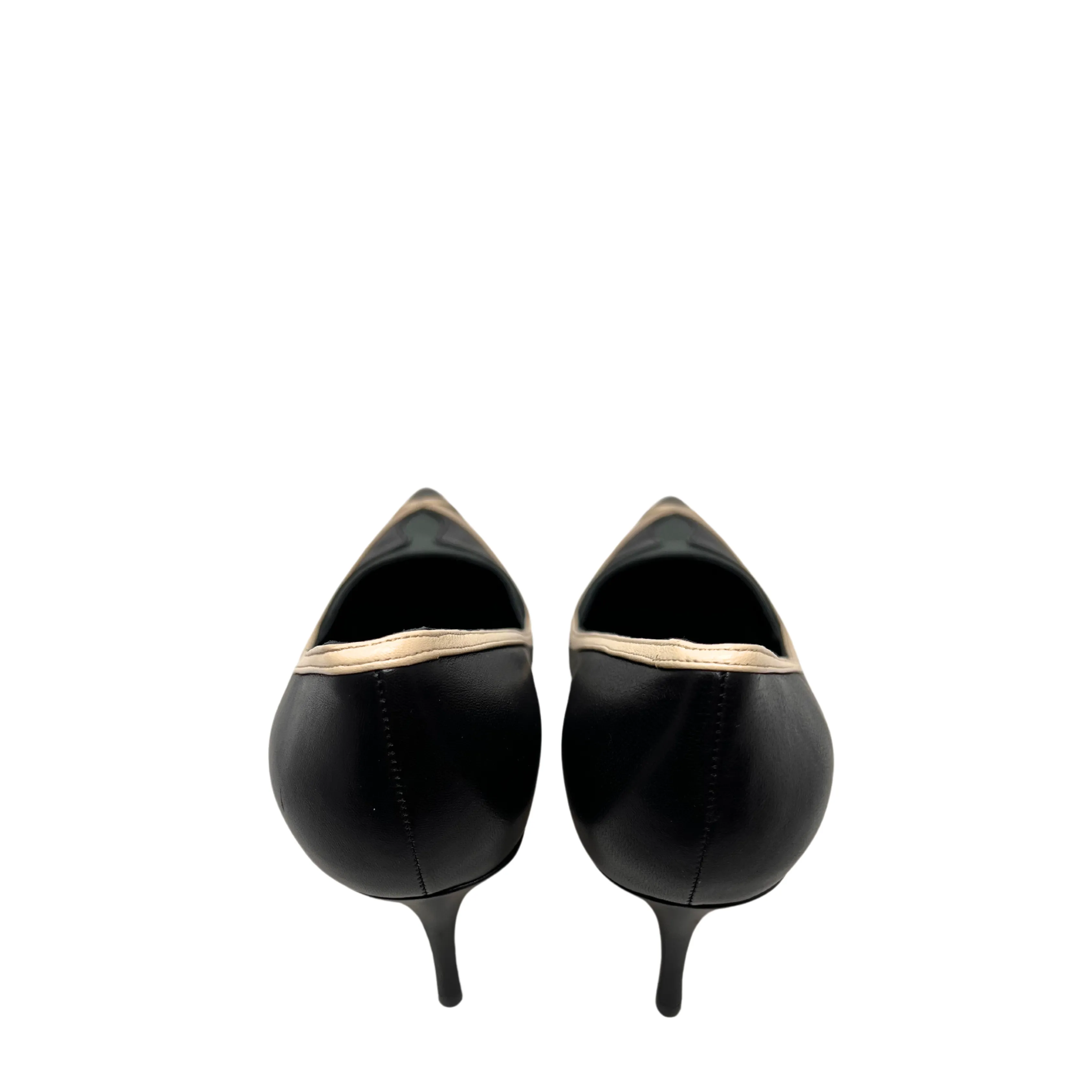 Manolo Blahnik Rinam Tricolor Pumps - Size 40
