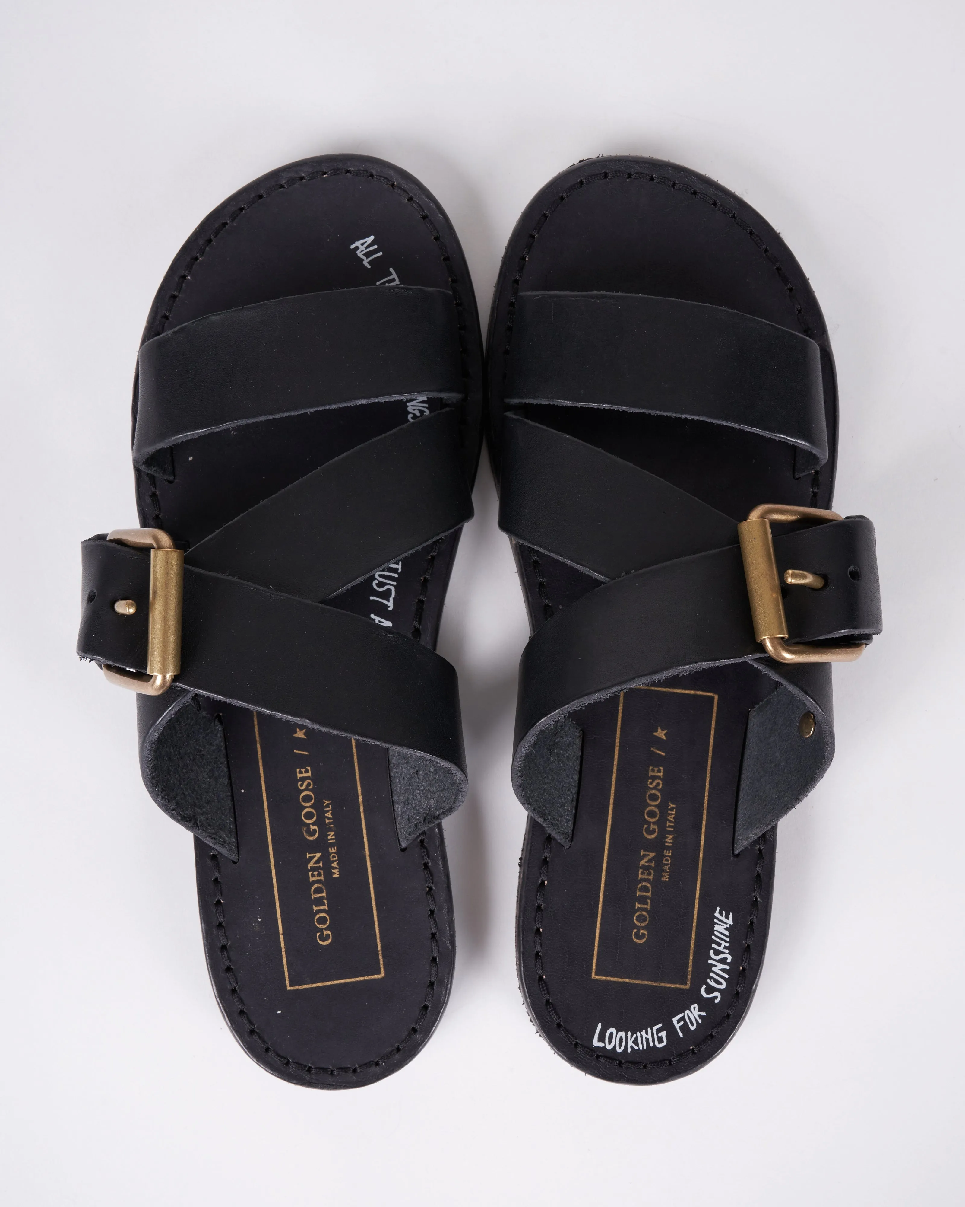 margaret resinated leather upper - black 90100