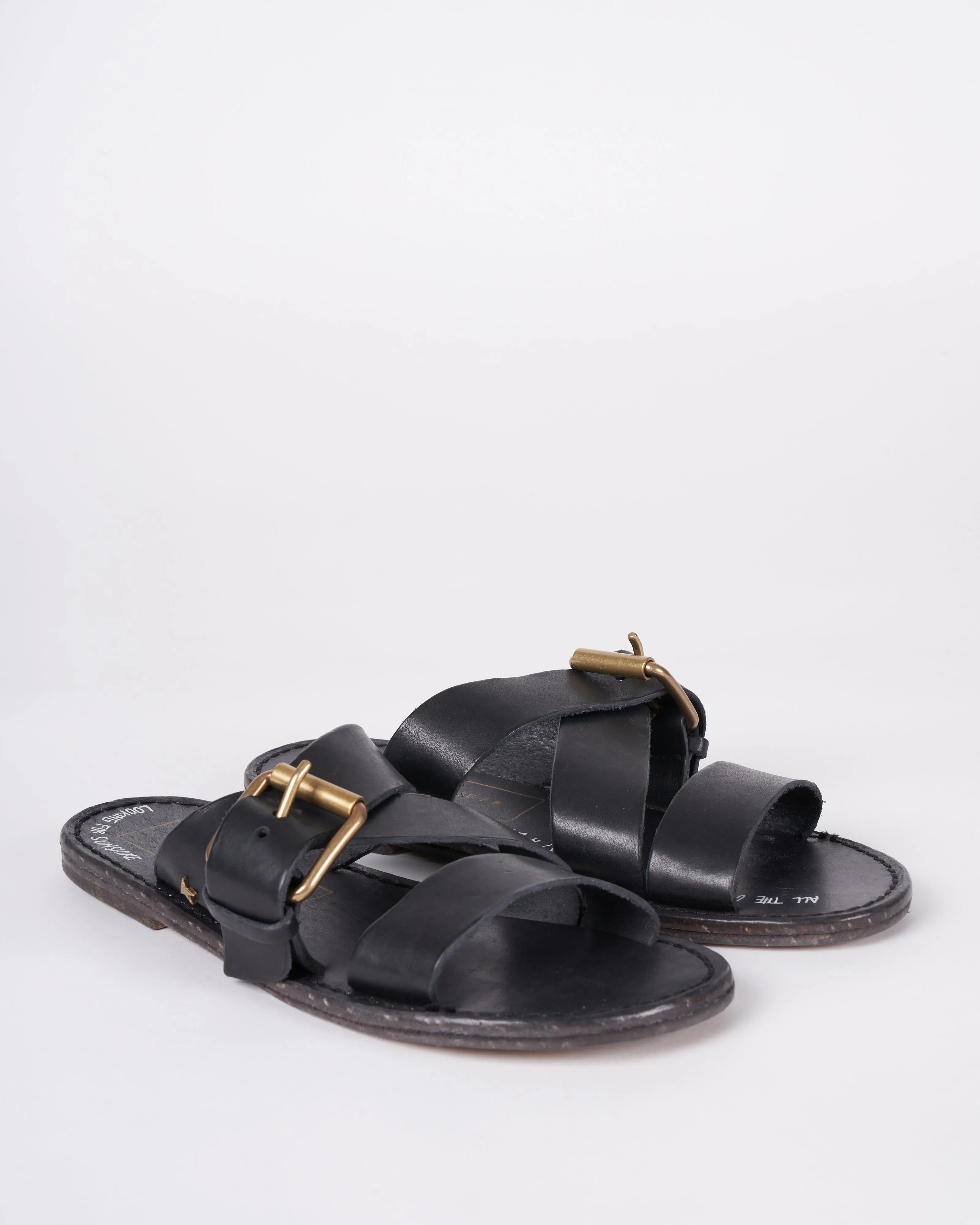 margaret resinated leather upper - black 90100