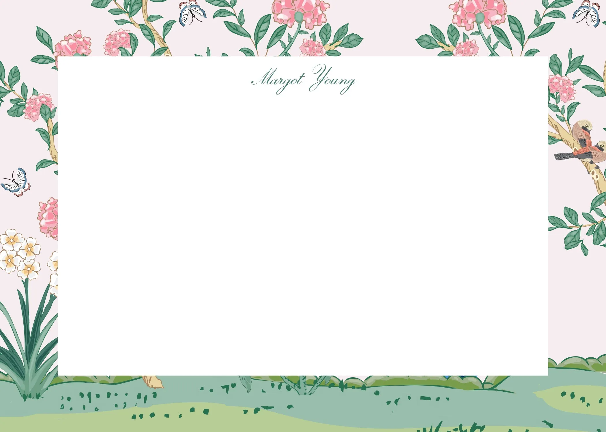 Margot Chinoiserie Stationery