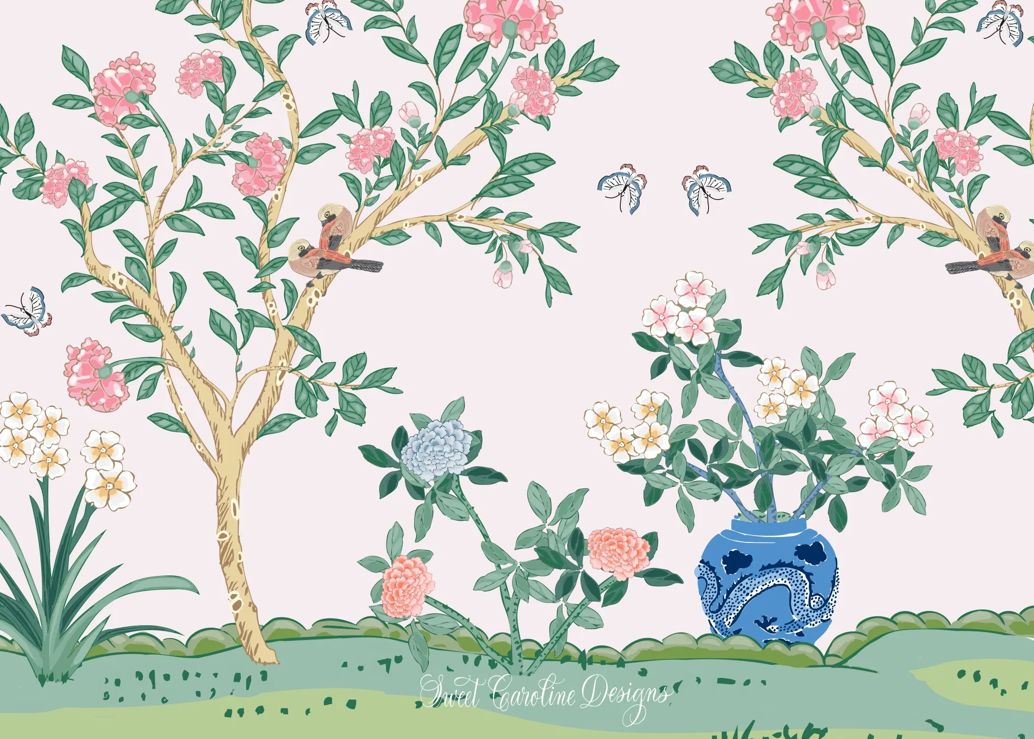 Margot Chinoiserie Stationery