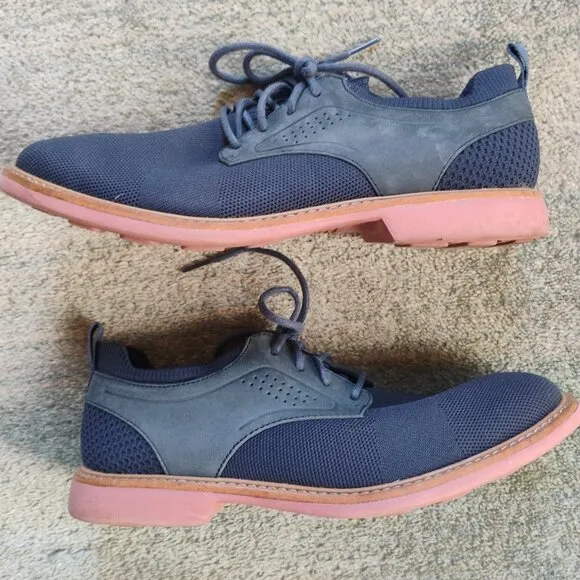 Mark Nason Mens Lace-up Oxford Blue US 8.5 EU 41.5