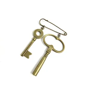 Matsuda Kek/Lock Lapel Pin