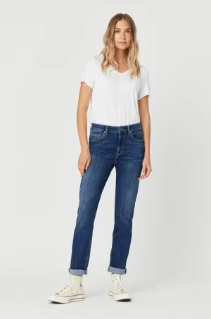 Mavi Jeans Kathleen Mid Feather Blue Denim Jeans