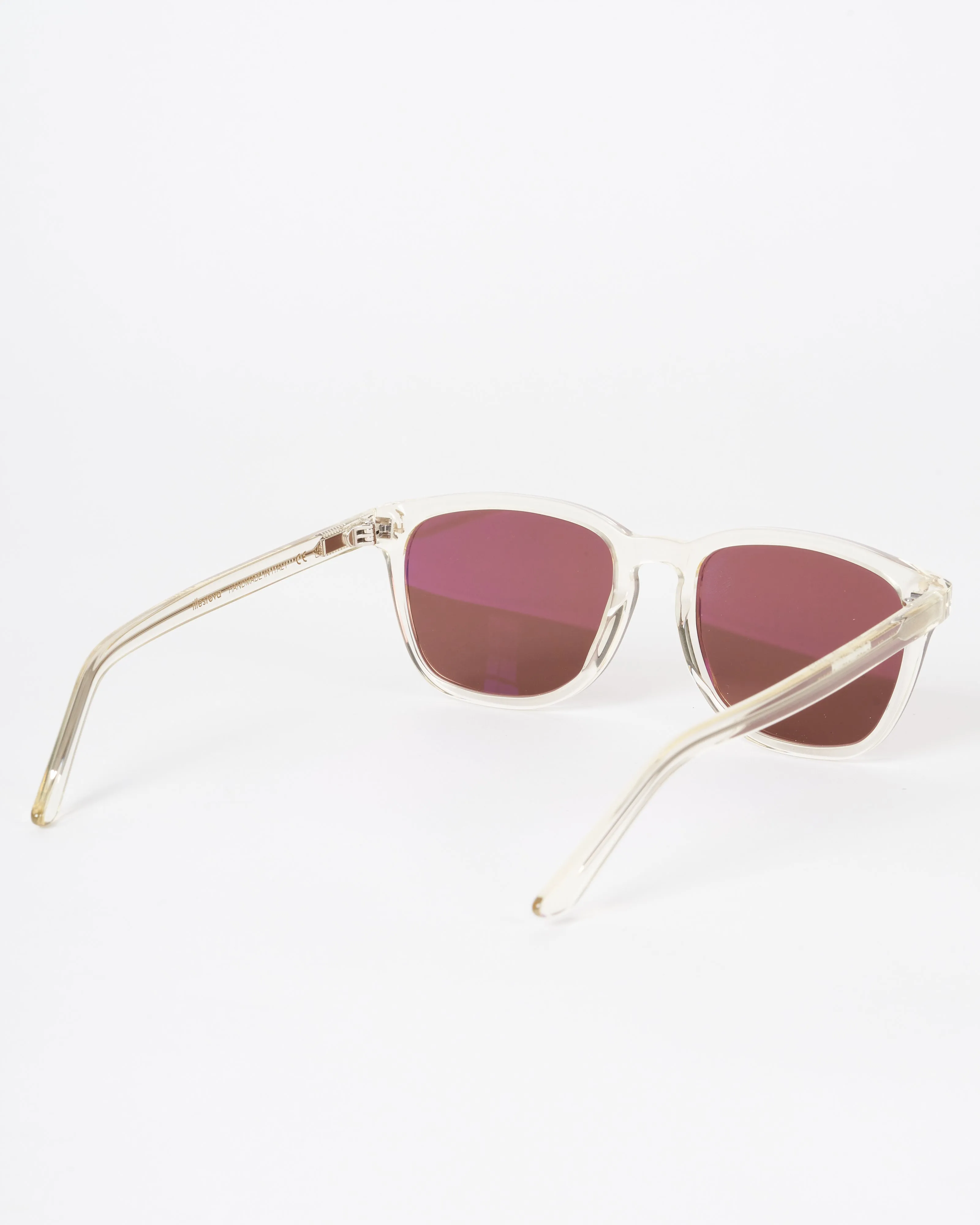 max - champagne with brown flat lenses