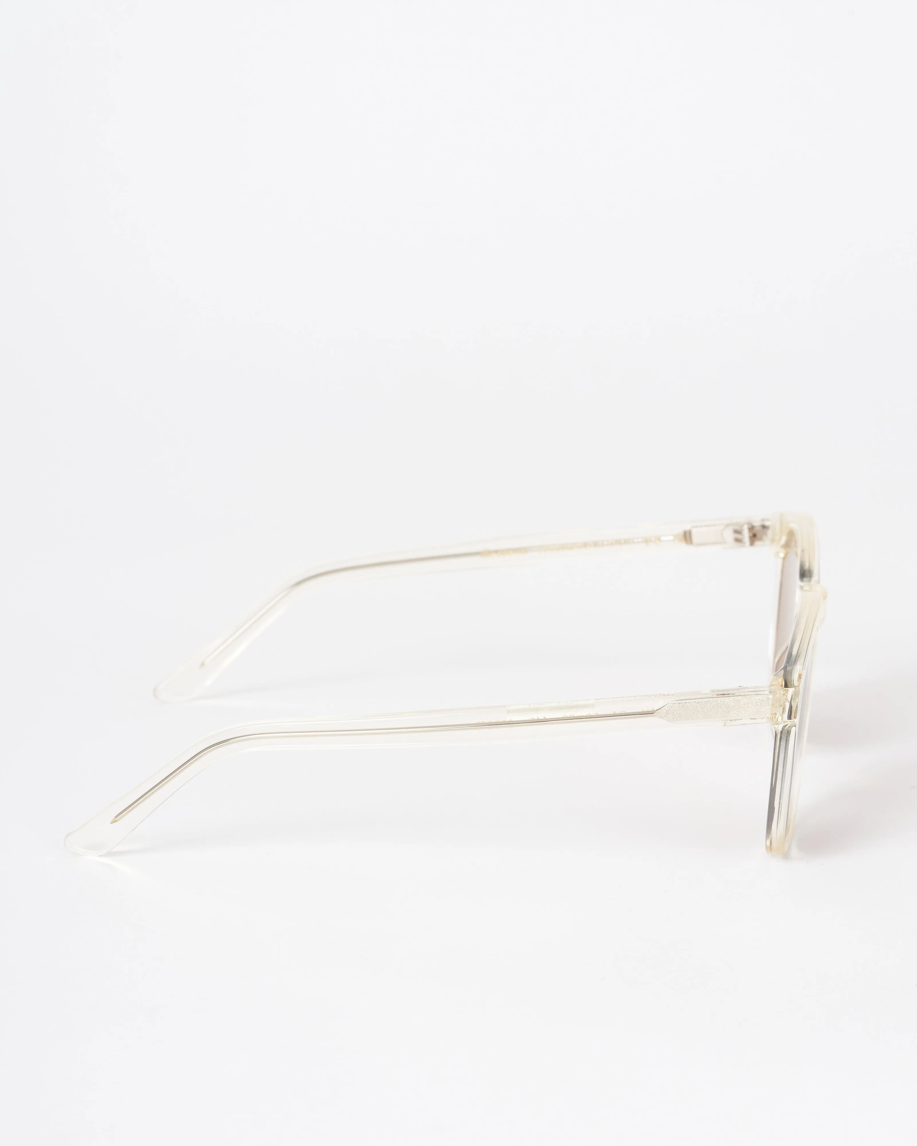 max - champagne with brown flat lenses