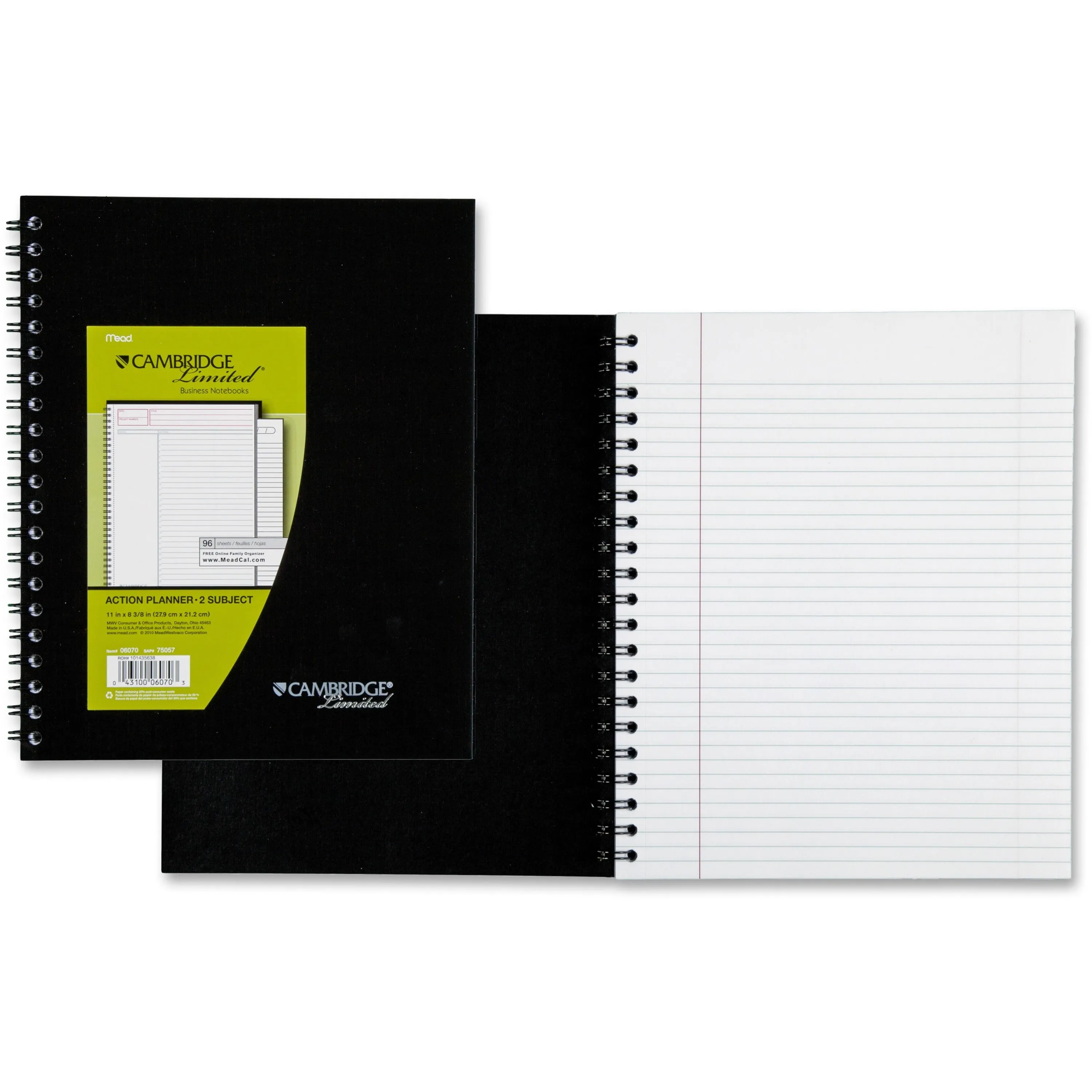 Mead Wirebound Legal Ruled Business Notebooks - Letter
