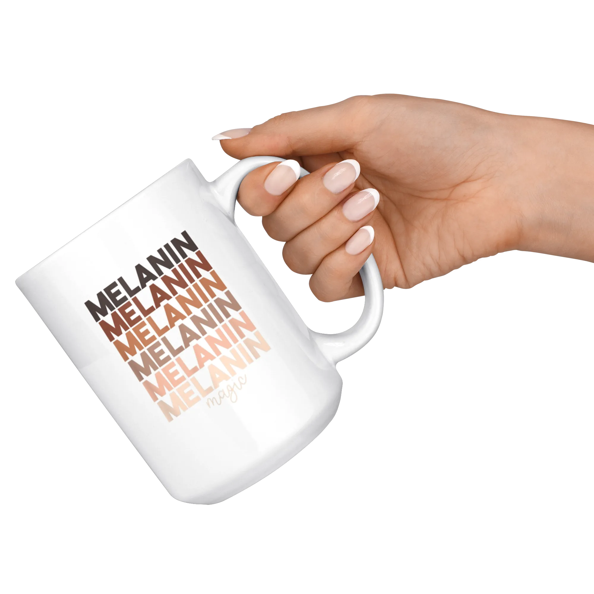 Melanin Magic Mug for Hot or Cold Beverages