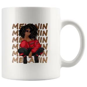 Melanin (red) Mug for Hot or Cold Beverages