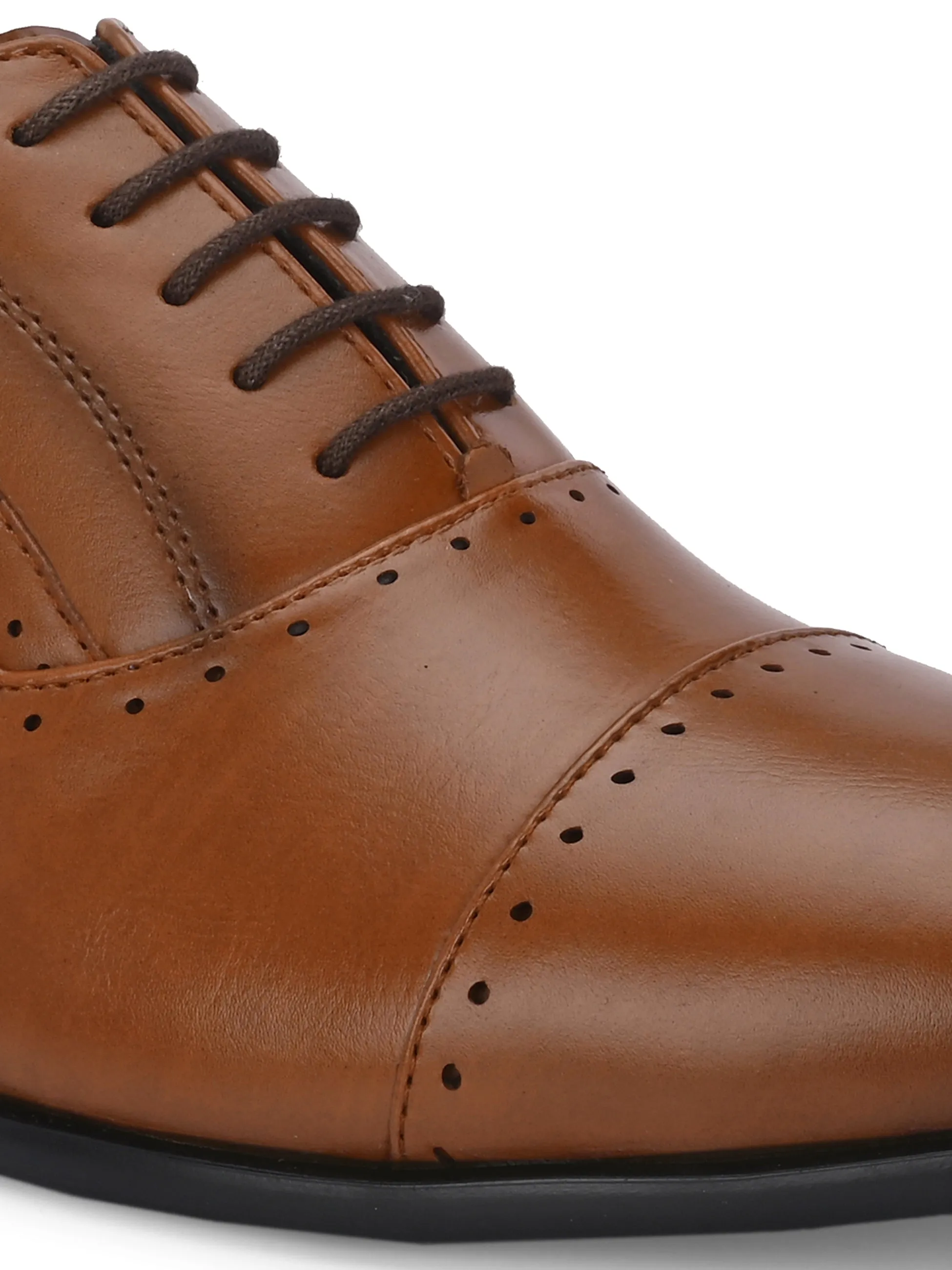 Men Leather Formal Oxfords