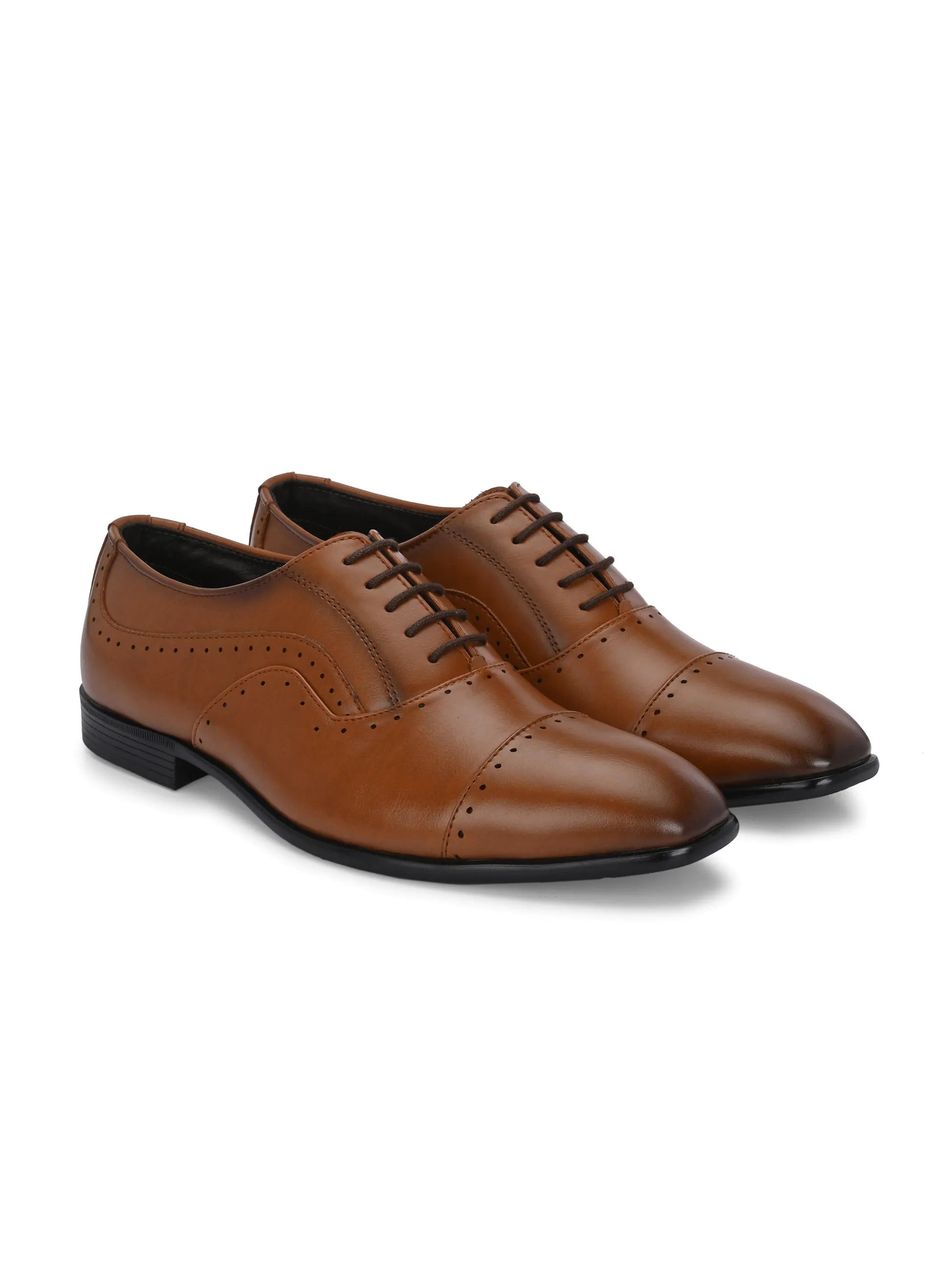 Men Leather Formal Oxfords