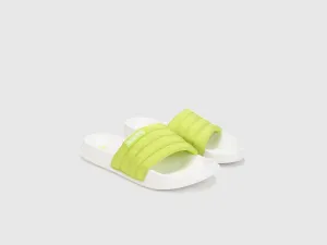 Men Quilted Slip-On Sliders