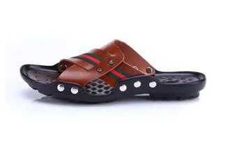 Men's Luxury Stripe Sandal In 3 Colors