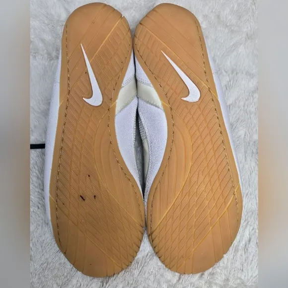 Men's Nike Fury Gold &amp; White Wrestling Shoes, Size 8.5