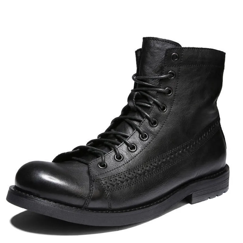 Men's Vintage London Style Fashion Martin Boots