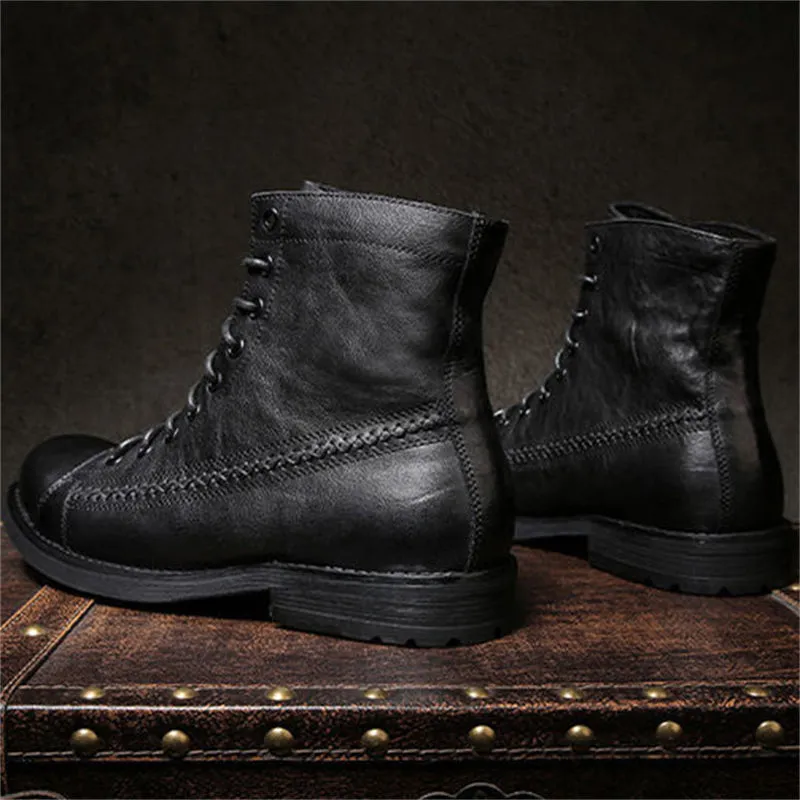 Men's Vintage London Style Fashion Martin Boots