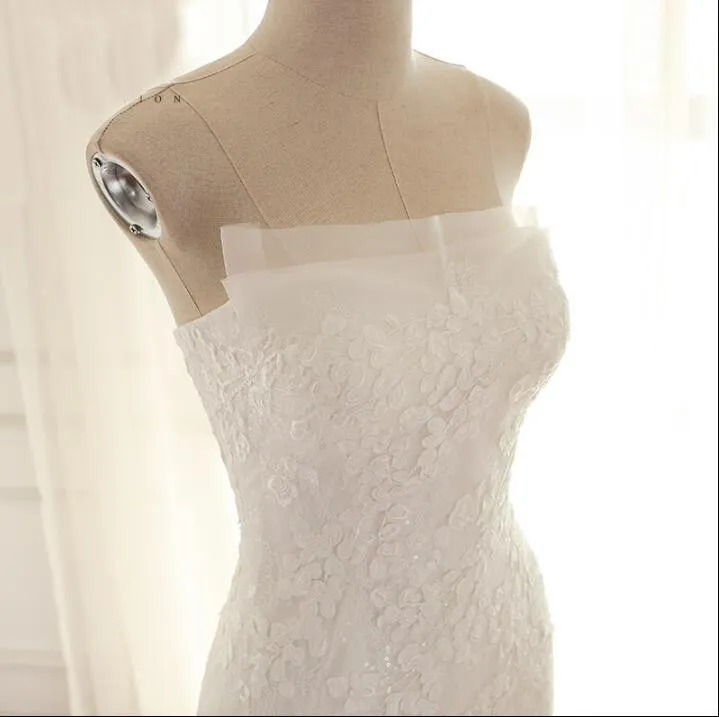 Mermaid Sexy Simple Summer Wedding Dresses, Elegant Formal Real Made Pretty Bridal Gowns , WD0279