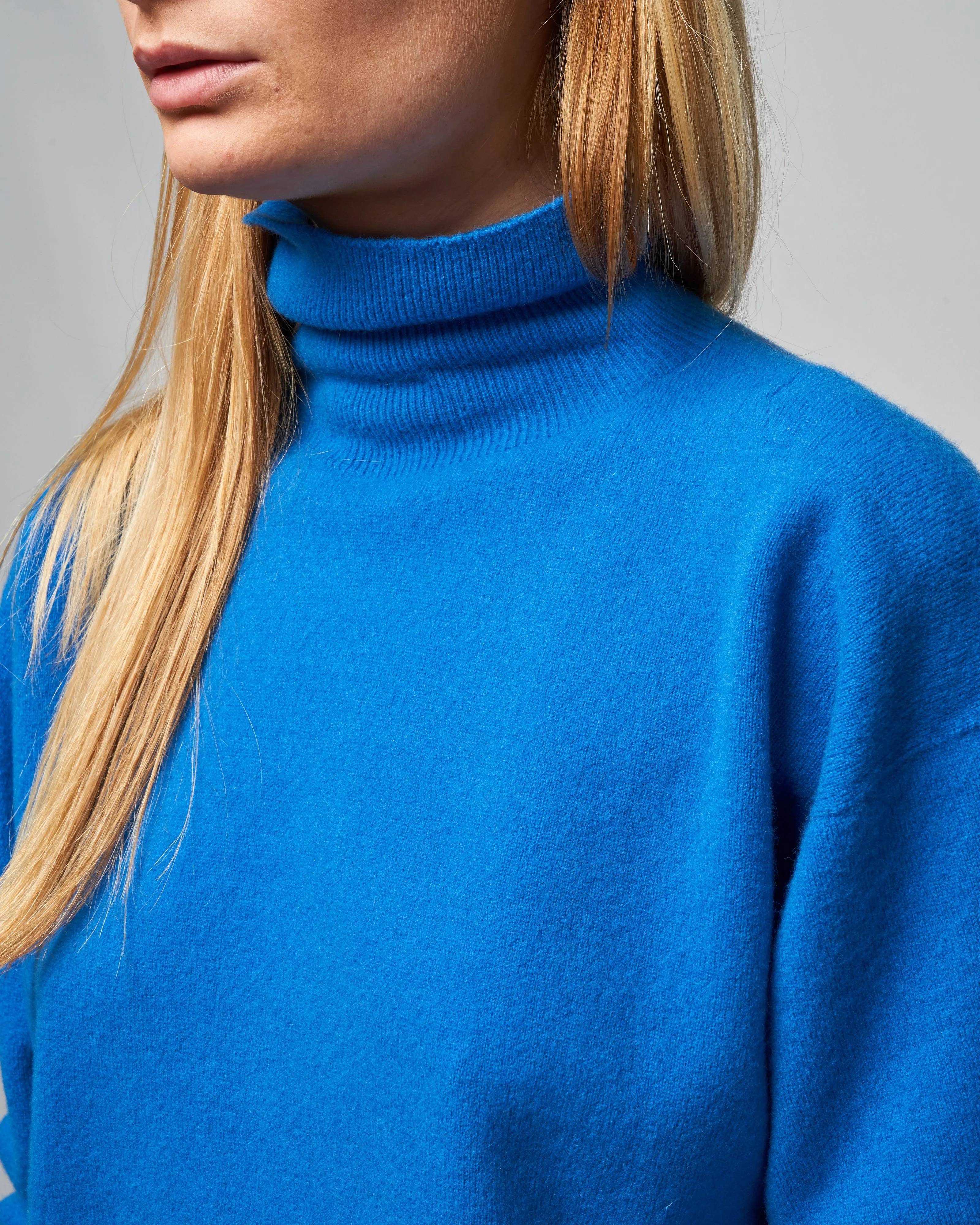 middle gauge turtleneck - blue