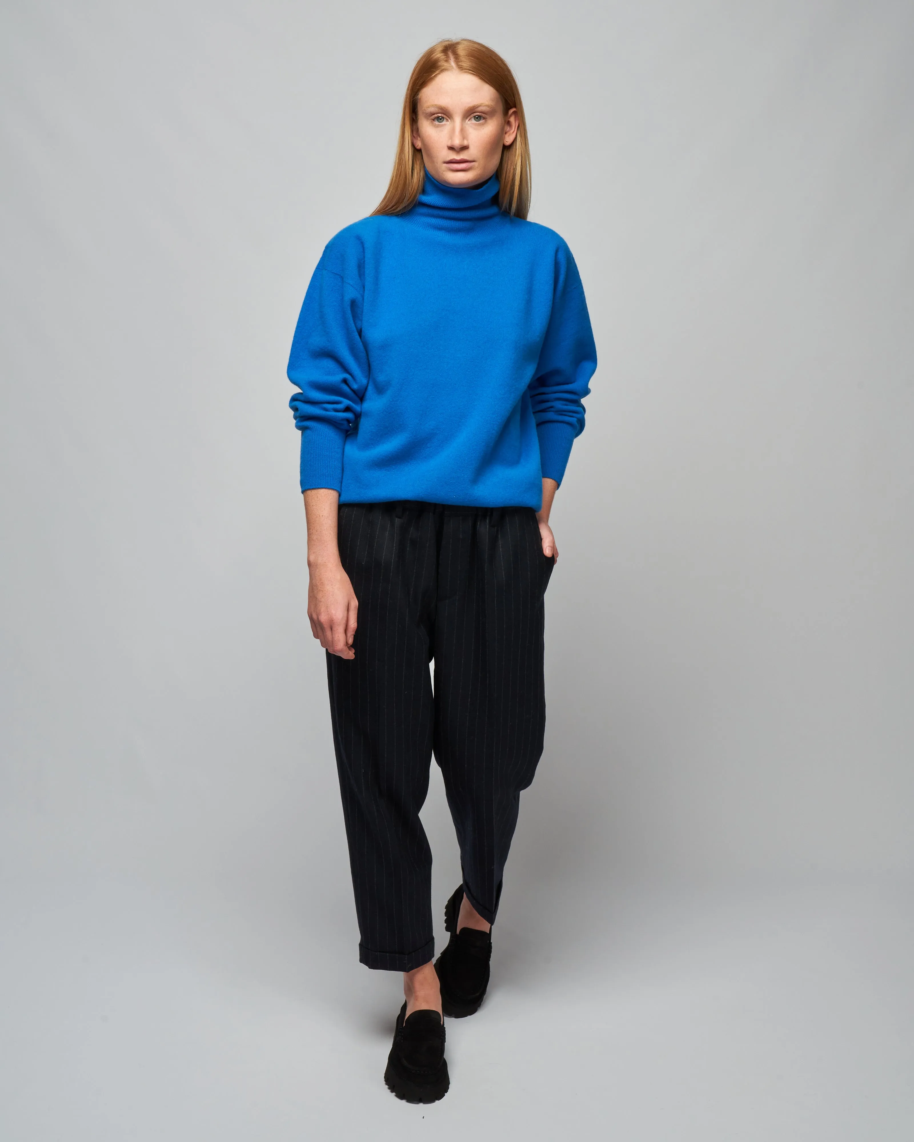middle gauge turtleneck - blue