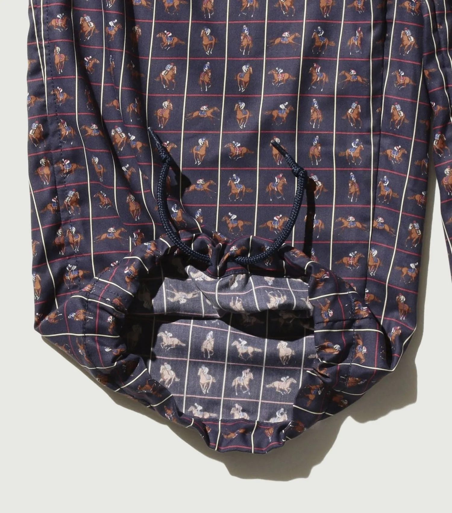 MIL Easy Derby Tattersall Navy