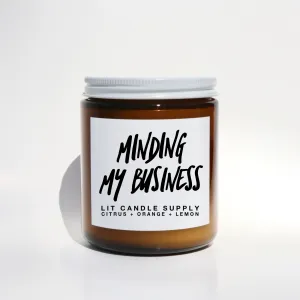 Minding My Business Candle