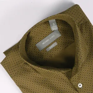 MK Brown Printed Shirt