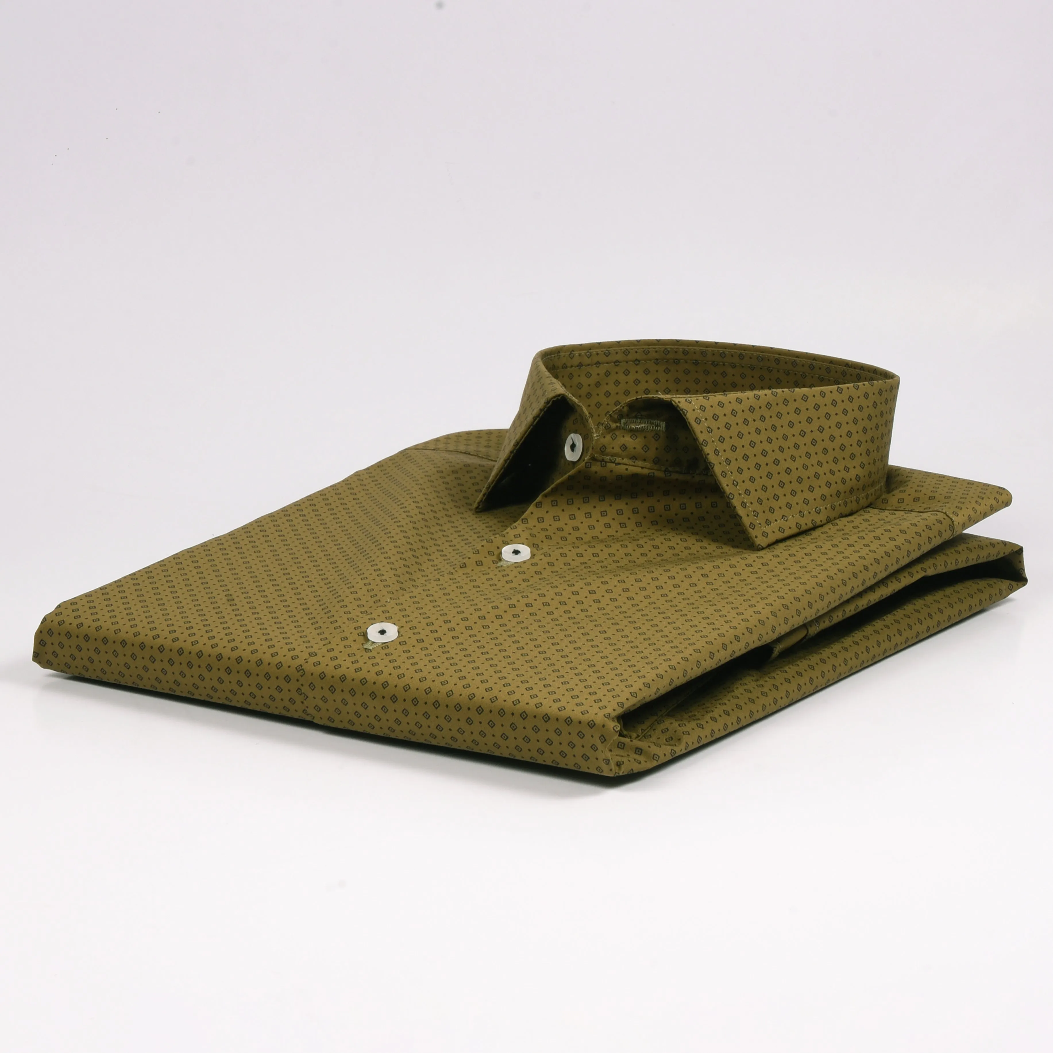 MK Brown Printed Shirt