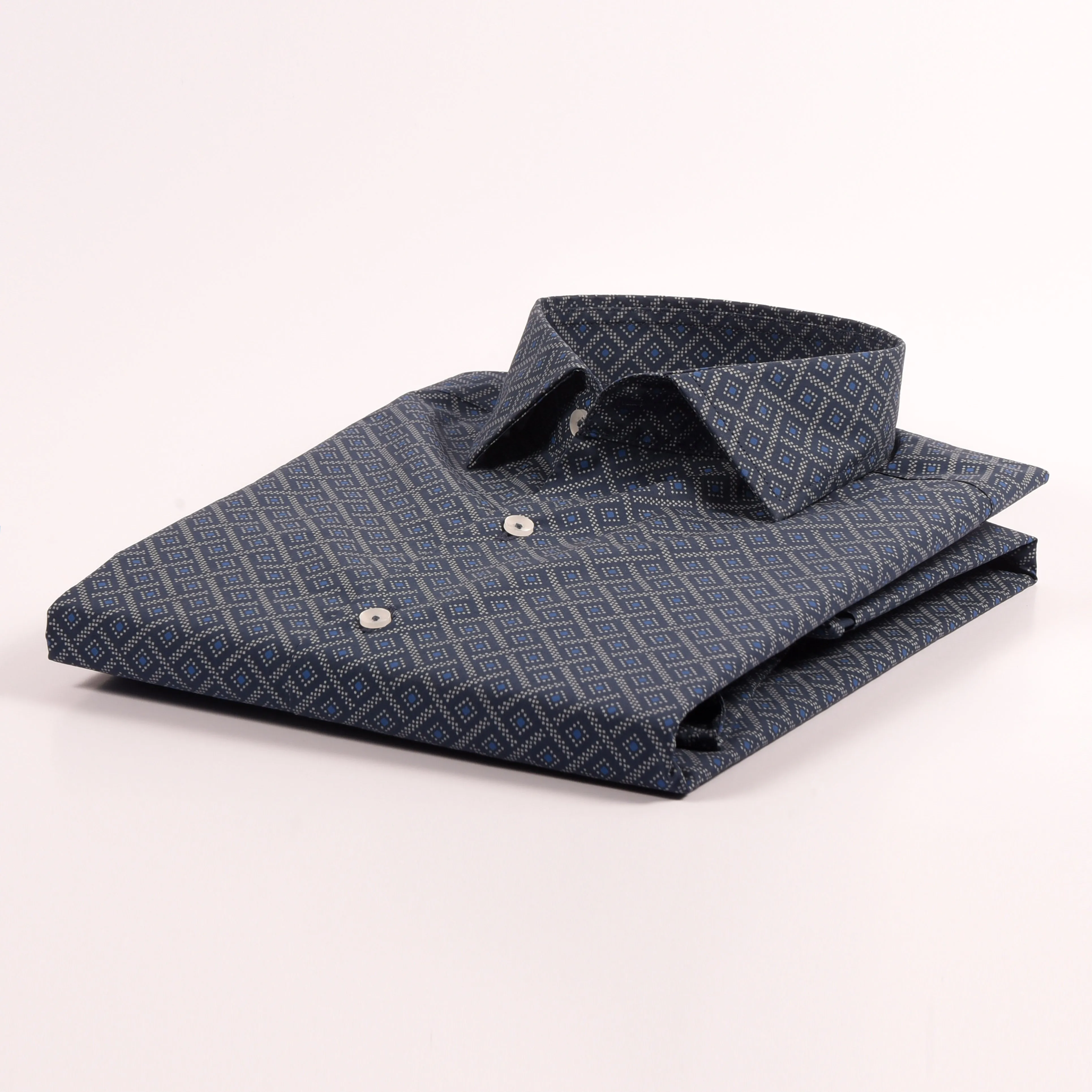 MK Navy Premium Printed Shirt