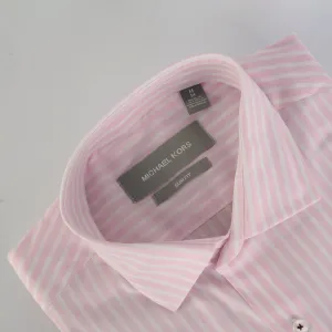 MK Pink & White Stripes Shirt