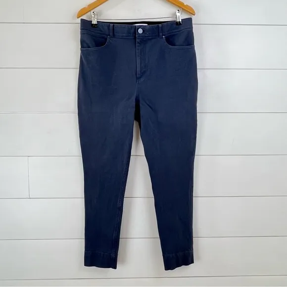 M.M.‎ LAFLEUR Sammataro Women’s 12 Better Than Denim Jeans Stretch Dusty Indigo