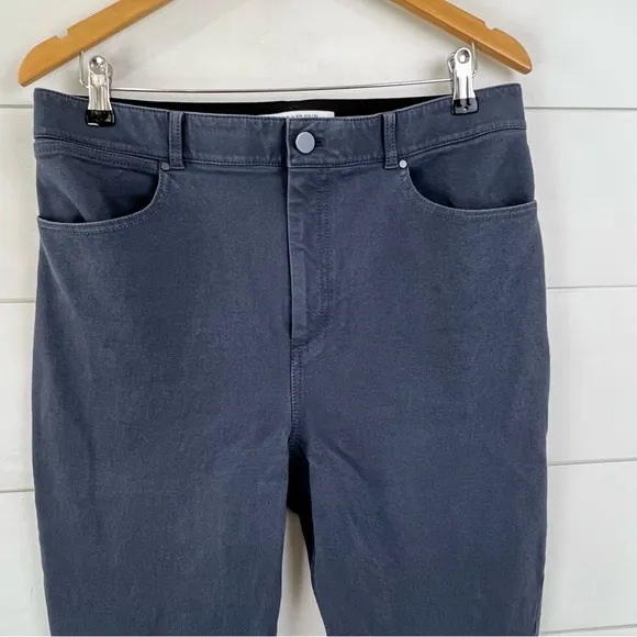 M.M.‎ LAFLEUR Sammataro Women’s 12 Better Than Denim Jeans Stretch Dusty Indigo