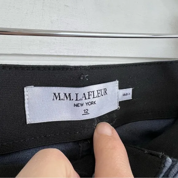 M.M.‎ LAFLEUR Sammataro Women’s 12 Better Than Denim Jeans Stretch Dusty Indigo