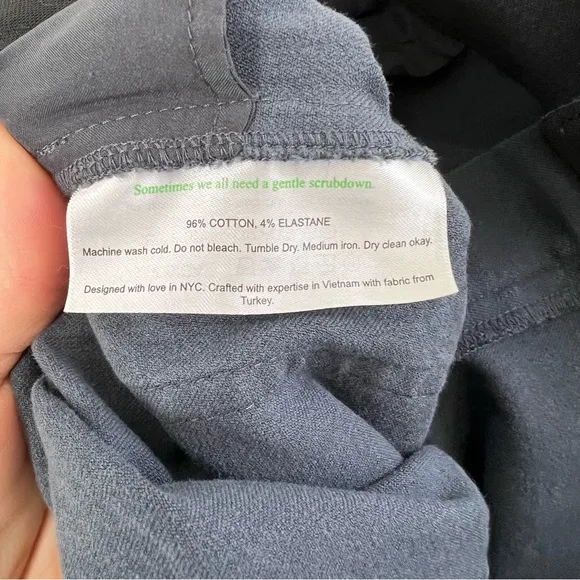 M.M.‎ LAFLEUR Sammataro Women’s 12 Better Than Denim Jeans Stretch Dusty Indigo
