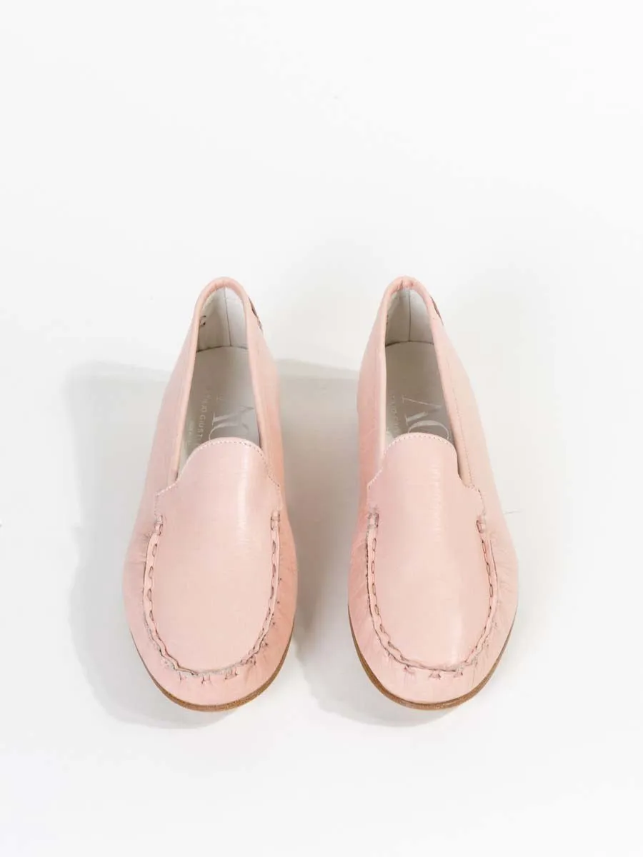 moccasin poshy flat - marble