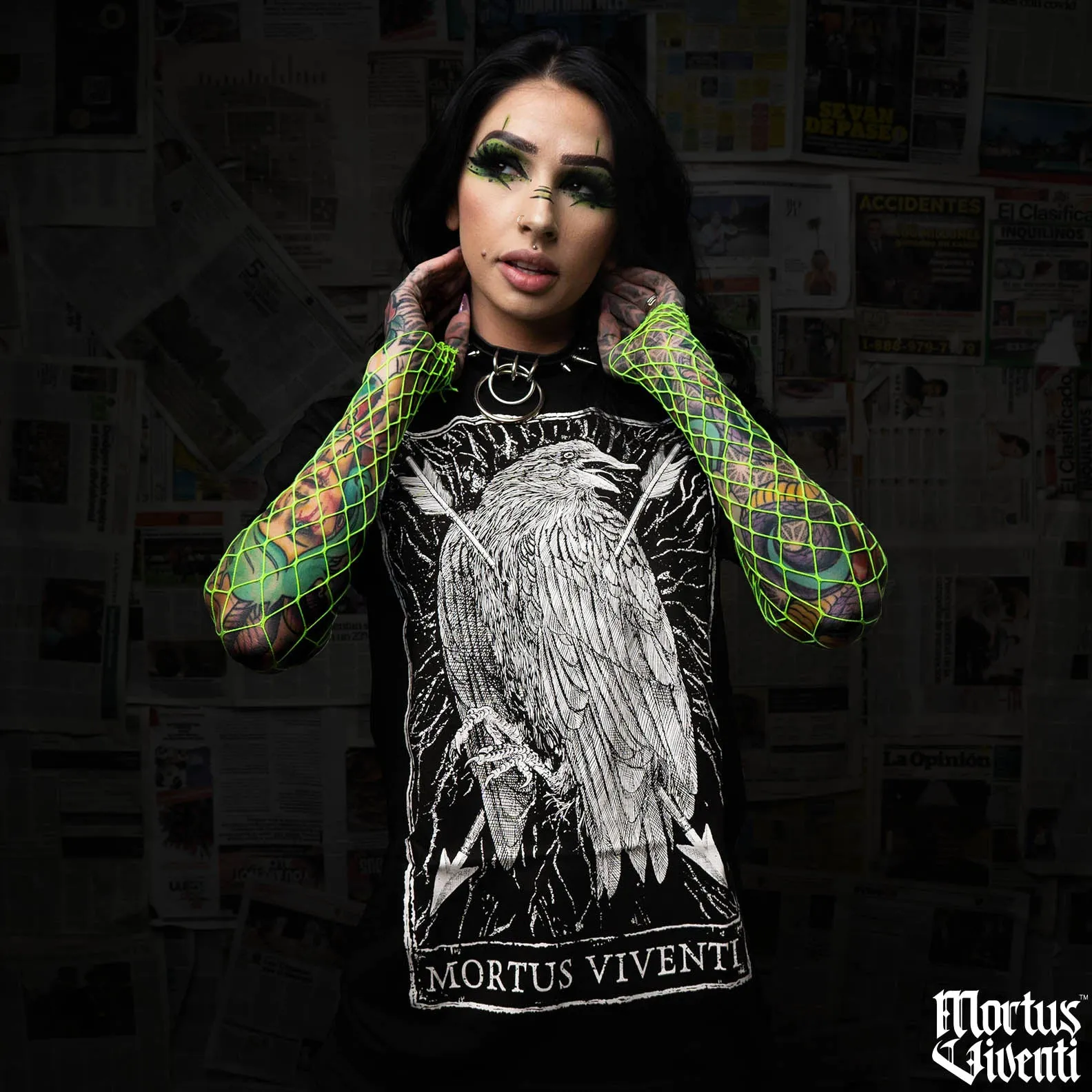 Mortus Viventi Tarot Card T-Shirt